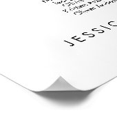 22人エレガント席お気に入りの表 ポスター (角)