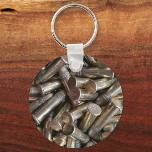 22口径の箇条書き キーホルダー (正面)