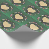 22周年結婚フローラ+写真 ラッピングペーパー (角)