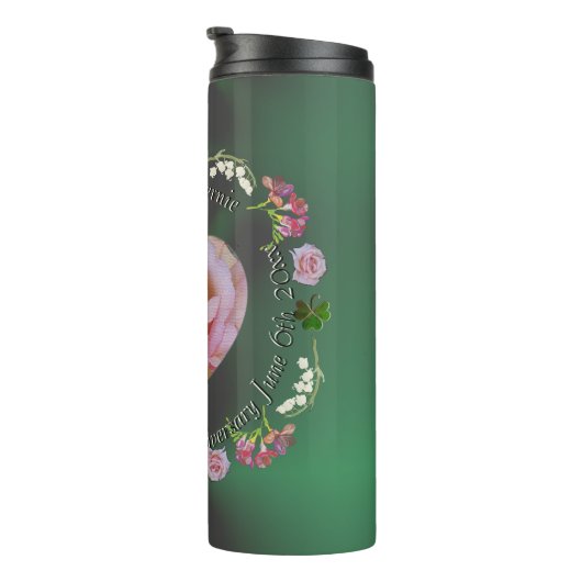 22周年記念サーマルタンブラーまたは4周年記念 タンブラー (回転右)