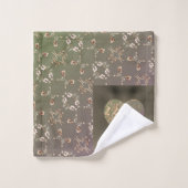 22周年記念結婚ハートバラ バスタオルセット (ウォッシュタオル)