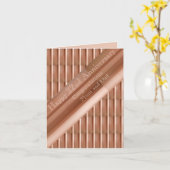 22周年記念結婚銅 カード (黄色い花)