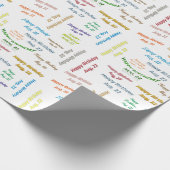 22威厳がある誕生日ギフト包装紙 ラッピングペーパー (角)