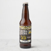 22年目の誕生日おめでとう!乾杯&ビールでカントリー風に祝おう! ビールラベル (正面)