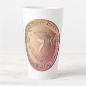 22日結婚銅 カフェラテマグ (正面)