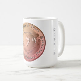 22日結婚銅 コーヒーマグカップ