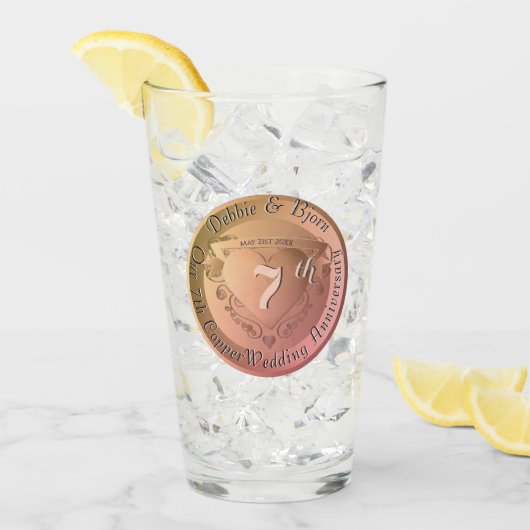 22日結婚銅 タンブラーグラス (アイス正面)