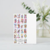 22枚のカード(4 x 6) ポストカード (スタンド正面)