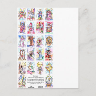 22枚のカード(4 x 6) ポストカード