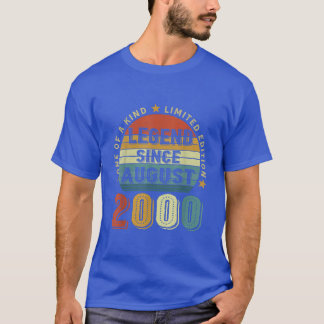 22歳の贈り物22誕生日伝説8月から Tシャツ