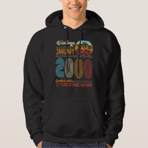 22歳ヴィンテージ2000年1月22日 パーカ