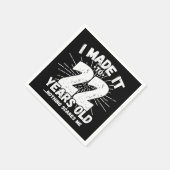 22歳皮肉ミームおもしろい22誕生日 スタンダードカクテルナプキン (角)