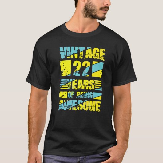 22歳22誕生日5 Tシャツ (正面)