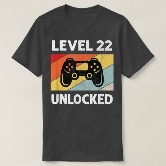 22誕生日シャツ22歳メンズ Tシャツ (デザイン正面)