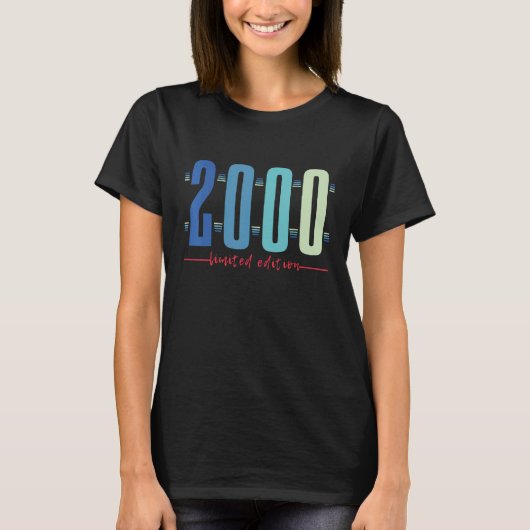 22誕生日レディースメンズ22年2000ギフト11 Tシャツ (正面)