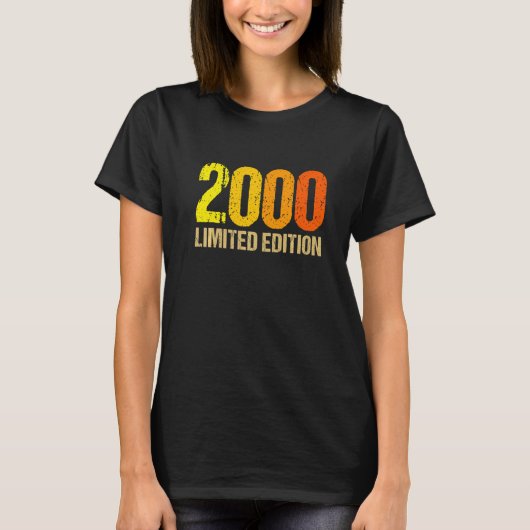 22誕生日レディースメンズ22年2000 9 Tシャツ (正面)