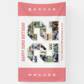 22誕生日記念日22写真集 横断幕 (縦)