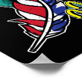 22退役軍人PTSD自殺認識度USフェザーパトリ ポスター (角)