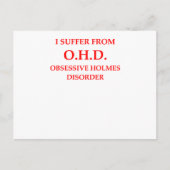 221bベーカー通り ポストカード (正面)