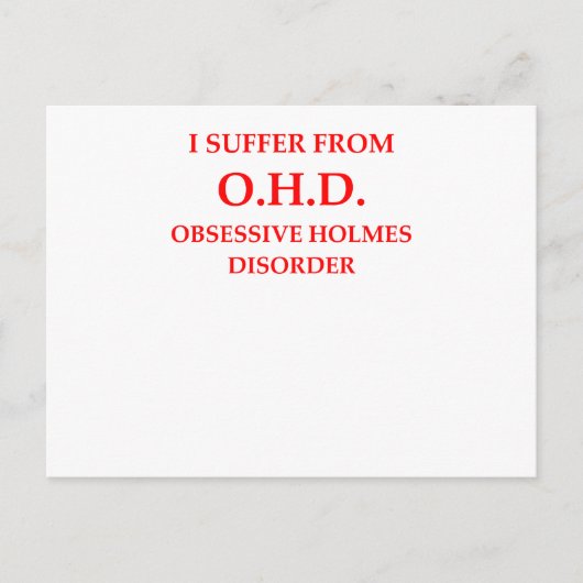 221bベーカー通り ポストカード (正面)