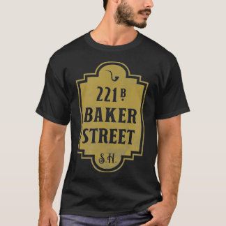 221b Baker Street [distressed]  Tシャツ