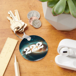 222宇宙エンジェル数銀河系発現 キーホルダー