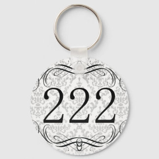 222市外局番 キーホルダー