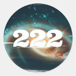222 Alignment Angel番号銀河系発現 ラウンドシール