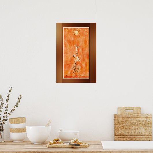 223.二人と太陽 ポスター (キッチン)