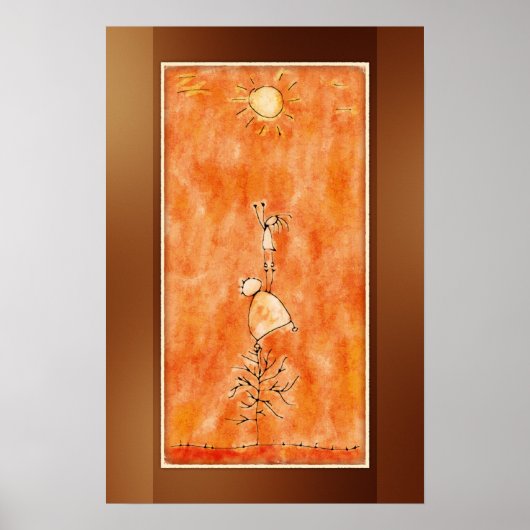 223.二人と太陽 ポスター (正面)