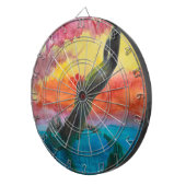 223.娘とイルカ ダーツボード (正面右)