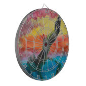 223.娘とイルカ ダーツボード (正面左)