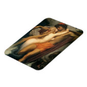 223.漁師とサイレン[フレデリック・レイトン] マグネット (左側)