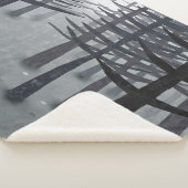 224.キツネと森 シェルパブランケット (3/4)