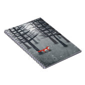 224.キツネと森 ノートブック (右側)