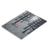 224.キツネと森 ノートブック (左側)