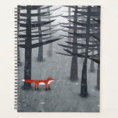 224.キツネと森 プランナー手帳 (正面)