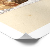 224.大きな木々の茂みでの見張り番 ポスター (角)