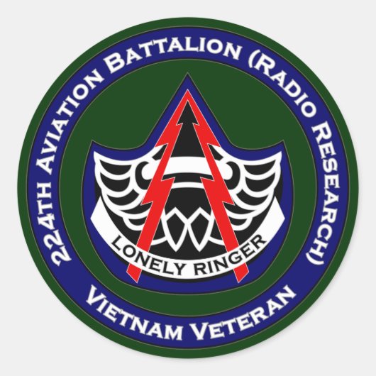 224th Avn 2 ラウンドシール (正面)