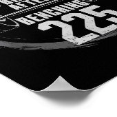 225ポンドおもしろいベンチプレスのジム – ベンの後に良い ポスター (角)