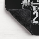 225ポンドおもしろいベンチプレスのジム – ベンの後に良い マウスパッド (コーナー)