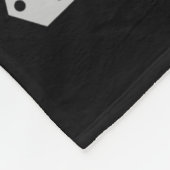 225ポンドおもしろいベンチプレスジム – スタティスにならない フリースブランケット (角)