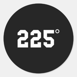 225度Bbqグリル喫煙肉 ラウンドシール