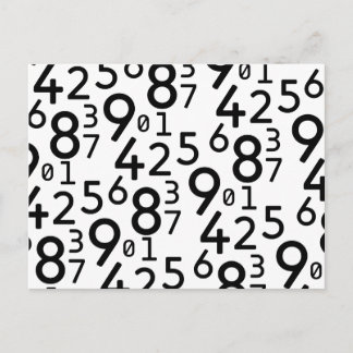 225 個のランダムな数字 分数 数学 算術学習 ポストカード
