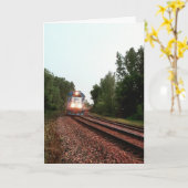 「2271号車」がウェルカードに カード (黄色い花)