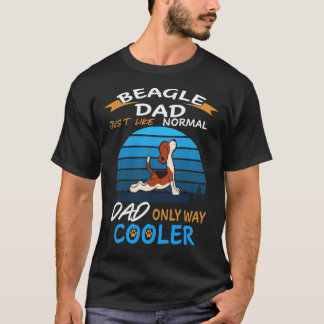 22 お父さん - ビーグルお父さん クーラー ビーグル Tシャツ