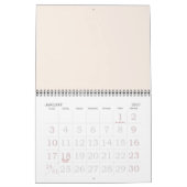 22 カレンダー (1月 2027)