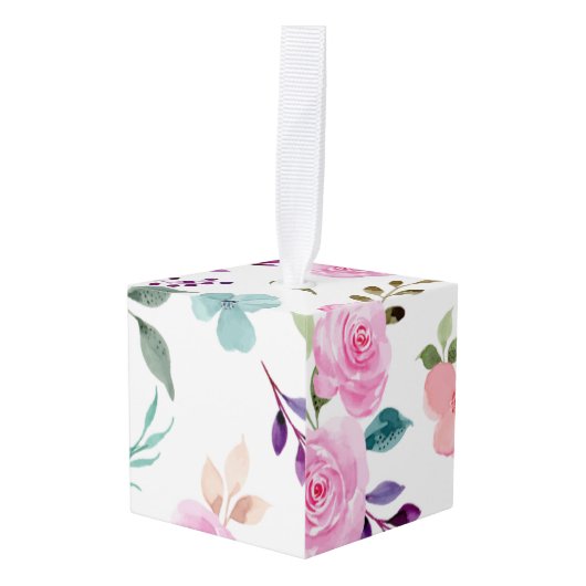 22 キューブオーナメント (正面アングル)