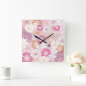 22 スクエア壁時計 (ホーム)