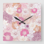 22 スクエア壁時計 (正面)